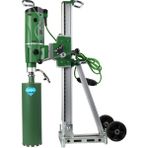 Bycon 400 mm Delme Kapasiteli Akıllı LCD Ekranlı Endüstriyel Tip Açılı Karot Makinesi Seti