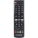 BYCONNERS LG Smart TV için Amazon Netflix Tuşlu Lcd Led TV Kumanda Yeni AKB76037605 Uzaktan Kumandası