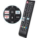BYCONNERS Samsung 4K UHD HDR Kristal QLED TV'ler için Yedek Uzaktan Kumanda,BN59-01315B,Samsung UE Serisi Quantum TV'leri için, Netflix Rakuten Prime Video düğmeli model