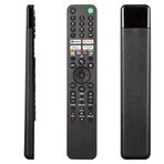 BYCONNERS SONY Bravia TV için Uygun Ses Komutlu - RMF-TX 520U Led Tv Kumandası Yedek kumanda