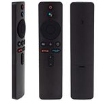 BYCONNERS Xiaomı Mi TV Stick/MI Box 4S 4K için uzaktan kumanda, Xiaomı Mi TV Stick için Bluetooth ve sesli kumandalı yedek uzaktan kumanda