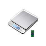 bydiz Professional Dijital Hassas Terazi - 500 Gr./0.01 Gr. Tartı Lcd Ekran
