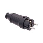 Byes 1/16A 220V Kauçuk Düz Fiş