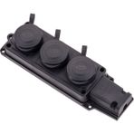 Byes 1X16A 2p+E 200/250V Kauçuk Üçlü Priz