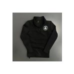ByFourMan Scuba Dik Yaka Yarım Fermuarlı Eşofman Dalgıç Kumaş Slim Fit Reflektör Detaylı Paris Baskılı