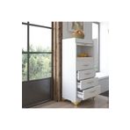 Bygolden 4 ÇEKMECELİ EKMEKLİK DOLABI