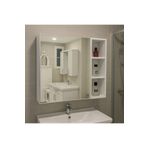 Bygolden Banyo Dolabı Aynalı Üst Modülü