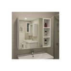 Bygolden Zen Raflı Aynalı banyo dolabı