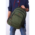 Byhakan GK19 Unisex Okul Sırt Çantası Öğrenci Günlük Seyahat Tatil Spor Yürüyüş Seyahat Gezi Kamp Günlük - Yeşil