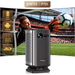 Byintek P70X 1080p Full HD Destekli 300ANSI Taşınabilir DLP Projeksiyon Cihazı - TOF Lazer Otomatik Odaklamalı, Entegre 10000mAh Bataryalı, 50000 Saat LED Kullanım Ömrü - Siyah