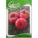 Bykurt Sunagri Pembe Köy Domatesi Tohumu - Açık Tarla İçin Sert Kabuklu Pembe Renkli Lezzetli