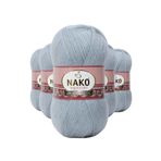 Byline 12936 5 Adet Angora Lüks El Örgü İpi