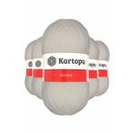 Byline Ekru K013 5 Adet Kristal Çift Katlı El Örgü Lif İpi