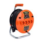 Bylion 30 Metre Seyyar Makaralı Uzatma Kablosu 3*2.5mm² 30 Mt.