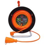 Bylion CCA 20 Metre Makaralı Uzatma Kablosu Termal Sigortalı 3x1.5 mm + 2 Metre Dişi Fişli