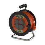 BYLION Makaralı Seyyar Uzatma Kablosu 40m 3*2.5mm Kapaklı Priz IP44 - 102-303-1340 - PMP-40325-F