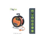 Bylion Makaralı Uzatma Kablosu 3*1.5 Mm² 50 M Turuncu Kablo