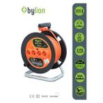 Bylion Makarali Uzatma Kablosu 3*1.5Mm² 20 Mt. Turuncu Kablo - Isikli
