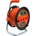 Bylion MK5015 4 Soketli 3x1.5 mm 50 mt Makaralı Kablo