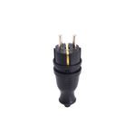 Bylion MONOFAZE 1X16A KAUÇUK DÜZ FİŞ