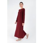 Bym Fashion 3202 Bordo Kadın Elbise