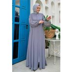 Bym Fashion BYM7 Mevlana Gri Ferace