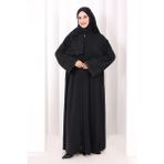 Bym Fashion Dantelli Namaz Feracesi 6093 Siyah - Standart