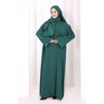 Bym Fashion Dantelli Namaz Feracesi 6093 Zümrüt - Standart