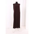 Bym Fashion Sıfır Kollu Uzun Sandy Içlik Elbise 3197 Kahverengi - Standart