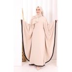 Bym Fashion Yarasakol Biyeli Elbise Şal Hediyelidir 7068 Taş - Standart