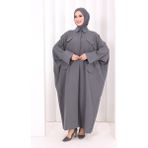 Bym Fashion Yarasakol Elbise 7071 Antrasit - Standart