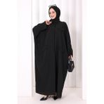 Bym Fashion Yarasakol Elbise 7071 Siyah - Standart
