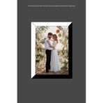bymat 1 Adet 30x40 Çerçeve - Mdf a3 Çerçeve - Fotoğraf Çerçevesi - Siyah-Beyaz 2 Renk Çerçeve