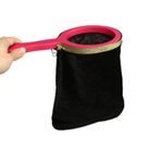 BYNYXI Magic Change Bag, Sihirli Çanta Taşıma Saplı Sihirli Trick Prop Tricks Çanta, Kadife Kumaştan Sihirli Çanta Sihirli Numaralar Eşyaları Kaybolur, Sihirli Sahne Oyuncağı
