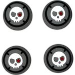 Byoztek Desenli Xbox One-Xbox S-Xbox x Ps4 Ps5 Analog Koruyucu Silikon Pad Uyumlu - Açık Mavi