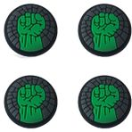 Byoztek Desenli Xbox One-Xbox S-Xbox x Ps4 Ps5 Analog Koruyucu Silikon Pad Uyumlu - Alp Yeşili