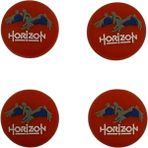 Byoztek Desenli Xbox One-Xbox S-Xbox x Ps4 Ps5 Analog Koruyucu Silikon Pad Uyumlu - Antrasit - Gri