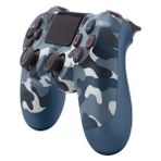 Byoztek Ps4 Dualshock 4 V2 Gamepad (Ps4 ve Pc Uyumlu) - Mavi Kamuflaj