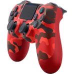 Byoztek PS4 Dualshock 4 V2 PS4 ve PC Uyumlu Kırmızı Kamuflaj Oyun Konsolu
