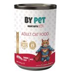 Bypet 12x415 gr Dana Etli Yetişkin Konserve Kedi Yaş Maması
