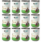 Bypet 12x415 gr Yetişkin Kediler İçin Kuzu Etli Konserve Kedi Yaş Maması