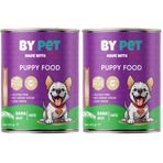 Bypet Dana Etli Yavru Yaş Köpek Maması 1 Adet -415 Gram Konserve 2li paket