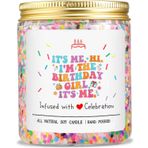 Byqone Taylor Doğum Günü Kokulu Mum Kek Kokulu - Swiftes Birthtay Merch Hediyeleri, Parti Süslemeleri için Doğum Günü Kızıyım, El Yapımı, En İyi Dönem İçin Uzun Ömürlü Mum