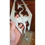 Byr 938957 Skyrim Amblemi Gri Sadece Plastik Aparattır Oto Amblem