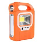 BYR Byrxdn HB-6399A Ledli Solarli 3 Kademeli USB Çikişli Şarjli Işildak Fener ( Ampulü Unutma) Byrnew