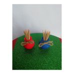 BYR Dekoratif Mini Tombik Vazo Kürdanlık 2 Li Obje Biblo (4 cm )