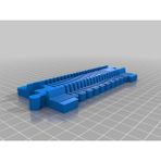 BYR LEGO Duplo Tren Yolu Esnek Düz (Desteksiz)