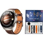 Byrtech Watch 4 Pro Suit 7 Kordonlu Gps/nfc/siri Destekli Akıllı Saat - Gümüş