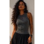 bysezerozer HALTER YAKA BODY SİMLİ ŞIK GECE BLUZ