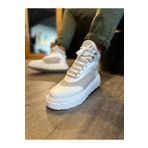 Byshoes Knack Yüksek Taban Bot 104 Beyaz